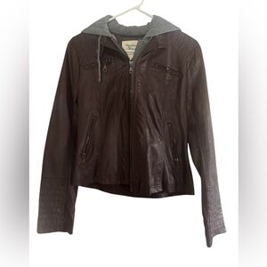 Marylin and me faux leather jacket